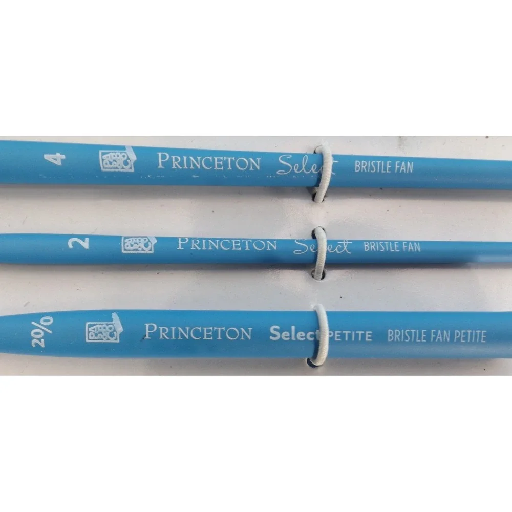 Princeton Select Artiste Brushes set of 6 & Atlas Red Sable brush set of 3